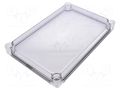 Cover; X: 190mm; Y: 280mm; Z: 30mm; polycarbonate FIBOX EKJ30-T