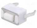 Microswitch TACT; SPST-NO; Pos: 2; 0.05A/12VDC; THT; none; 1.6N CANAL ELECTRONIC DTSH31NB