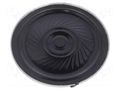 Loudspeaker; miniature,general purpose; 1W; 8Ω; Ø40x4.5mm; Ø: 40mm VISATON VS-K40-8