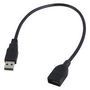 COMPUTER CABLE, USB, 1FT, BLACK UR024-001