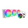 Cooler Master MasterLiquid 360 Core II ARGB water cooler (white), CoolerMaster MLW-D36M-A18PA-RW