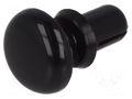Rivet; polyamide; black; dismountable,push-in; 2÷3mm ESSENTRA RI-SR-3045B