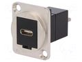 Adapter; socket; USB C socket-front,USB C plug-back; FT; USB C CLIFF CP30211M