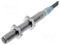 Sensor: inductive; OUT: NPN / NO; 0÷2mm; 12÷24VDC; M8; 2m; IP67 OMRON E2AS08LS02WPC1