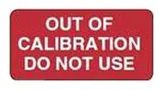CALIBRATION LABELS, VINYL, 25.4MM W MAM127