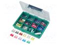 Fuse: fuse; automotive; 32V; Size: 19mm; 100pcs; Kit contents: fuses LITTELFUSE 00940957XXN
