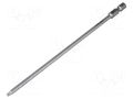 Screwdriver bit; Torx®; TX10; Overall len: 152mm WERA WERA.867/4Z/10