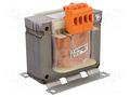 Transformer: mains; 160VA; 400VAC; 24V; Leads: terminal block; IP00 INDEL TMB160/400/24V