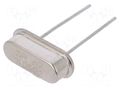 Resonator: quartz; 11.0592MHz; ±30ppm; 20pF; THT; HC49-S SR PASSIVES 11.0592M-49S-SR