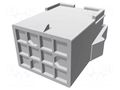 Connector: wire-wire; plug; male; PIN: 12; 600V; for cable; 4.14mm TE Connectivity 172333-1