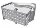 Plug case; female; MCP 1.5K; PIN: 36; for cable; purple; MCP 1.5K TE Connectivity 1-1718485-2