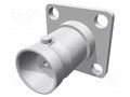 Connector: BNC; socket; female; straight; soldering; PTFE; 50Ω TE Connectivity 1-1337499-0
