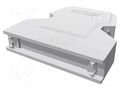 Plug case; PIN: 50; shielded; Locking: latch; steel; straight TE Connectivity 5749889-3