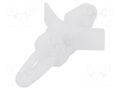 PCB distance; polyamide; L: 6.4mm; snap fastener; natural DREMEC DR8G813V40347