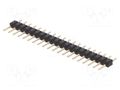 Connector: pin strips; pin header; male; PIN: 20; straight; 2mm; THT CONNFLY ZL303-20P