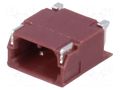 Connector: wire-board; socket; male; horizontal; PIN: 2; 1.8mm JST SM02B-SFHRS-TF