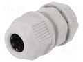 Cable gland; M12; 1.5; IP65; polyamide; grey RAYCHEM RPG RNMG12X1.5