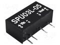 Converter: DC/DC; 3W; Uin: 4.5÷5.5VDC; Uout: 5VDC; Iout: 600mA; SIP MEAN WELL SPU03L-05