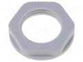 Nut; M32; polyamide; 41mm; grey; Thread: metric; Pitch: 1.5 HELUKABEL HELU-97820