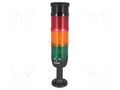 Signalling column; red/yellow/green; LED; 220VDC; 220VAC; IK; 70mm EMAS TK-IK73F220ZM01