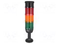 Signalling column; red/yellow/green; LED; 220VDC; 220VAC; IK; 70mm EMAS TK-IK73F220ZM01
