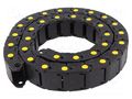 Cable chain; MEDIUM; Bend.rad: 60mm; L: 990mm; Int.height: 18mm BREVETTI SR300A025060