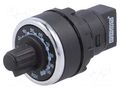 Potentiometer; 22mm; -25÷70°C; IP65; Potentiometer: single turn EMAS T0-BPR02K