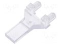 Fiber for LED; 2x5mm; L: 15mm; No.of mod: 1; rectangular MENTOR 1274.1011