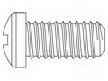Screw; M3x20; 0.5; Head: cheese head; Phillips; polyamide; ISO 7045 DREMEC DR8G206M3X20