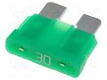 Fuse: fuse; 30A; 32VDC; automotive; 19mm; ATOF LITTELFUSE 0287030.PXCN