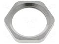 Nut; M16; brass; Thk: 3mm; Spanner: 19mm; Thread: metric; Pitch: 1.5 LAPP SKINDICHT-SM-M16