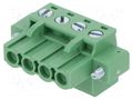 Connector: pluggable terminal block; plug; female; 2EDGKFM; 20A DEGSON ELECTRONICS 2EDGKFM-5.08-04P
