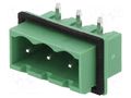 Connector: pluggable terminal block; socket; male; 20A; 320V; THT DEGSON ELECTRONICS 2CDGRC-5.08-03P