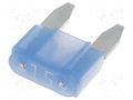 Fuse: fuse; 15A; 32VDC; automotive; 10.9mm; Mini; MINI LITTELFUSE 0297015.WXNV