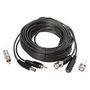 25ft CCTV Cable Video Power BNC-to-RCA with Adapters AVC-25