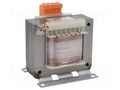 Transformer: mains; 160VA; 230VAC; 42V; Leads: terminal block; IP00 INDEL TMB160/42V