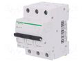 Circuit breaker; 230/400VAC; Inom: 16A; Poles: 3; Charact: B; 6kA SCHNEIDER ELECTRIC A9K01316