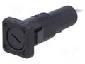 Fuse holder; 6.3x32mm; 10A; on panel; 250VAC; UL94V-0; polyamide SCI R3-38