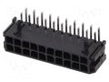 Connector: wire-board; socket; male; 3mm; PIN: 20; THT; 5A; 2x10; 10mΩ NINIGI MFGK-20