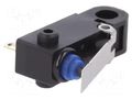 Microswitch SNAP ACTION; 0.1A/125VAC; 2A/12VDC; with lever; SPDT OMRON Electronic Components D2HW-C211H