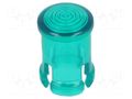 LED lens; round; green; lowprofile; 5mm KEYSTONE KEYS8669