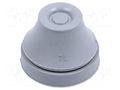 Grommet; with bulkhead; Ømount.hole: 24mm; EPDM; grey; Size: M25 SCHNEIDER ELECTRIC IMT36182