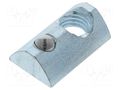 Nut; for profiles; Width of the groove: 8mm; steel; zinc; T-slot FATH FA-096008