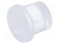 Fiber for LED; Ø5mm; L: 3.2mm; round; Front: convex; straight BIVAR PLP5-2-125