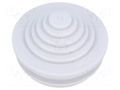 Grommet; elastomer thermoplastic TPE; grey; -35÷60°C; UL94HB SPELSBERG SNI-M25