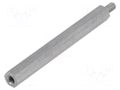 Screwed spacer sleeve; 50mm; Int.thread: M3; Ext.thread: M3 DREMEC TFM-M3X50/DR244