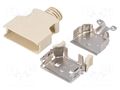 Plug case; PIN: 26; shielded; Locking: latch; for cable; steel 3M 10326-3210-000