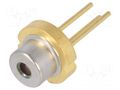 Diode: laser; 655÷665nm; 100mW; 11/27; TO18; THT; 2.3÷2.5VDC; red Laser Components LCU66A051A