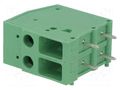 Connector: PCB terminal block; terminal; 32A; 630V; angled 90° DEGSON ELECTRONICS DG107R-7.62-02P
