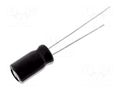 Capacitor: electrolytic; low ESR; THT; 4700uF; 25VDC; Ø18x35.5mm SAMWHA WL1E478M1835MBB